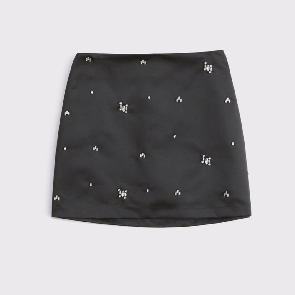 Abercrombie Scarlett Satin Mini Skort